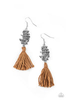 Tiki Tassel - Brown or Yellow