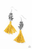 Tiki Tassel - Brown or Yellow