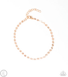 Beach Shimmer Anklet - Silver or Rose Gold