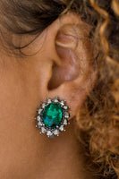 Gala Glamour - Green Clip-On